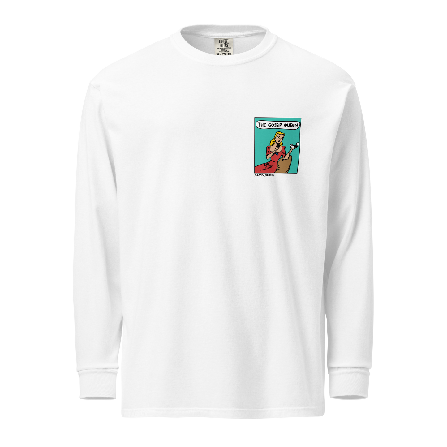 'The gossip queen' Long-Sleeve Shirt