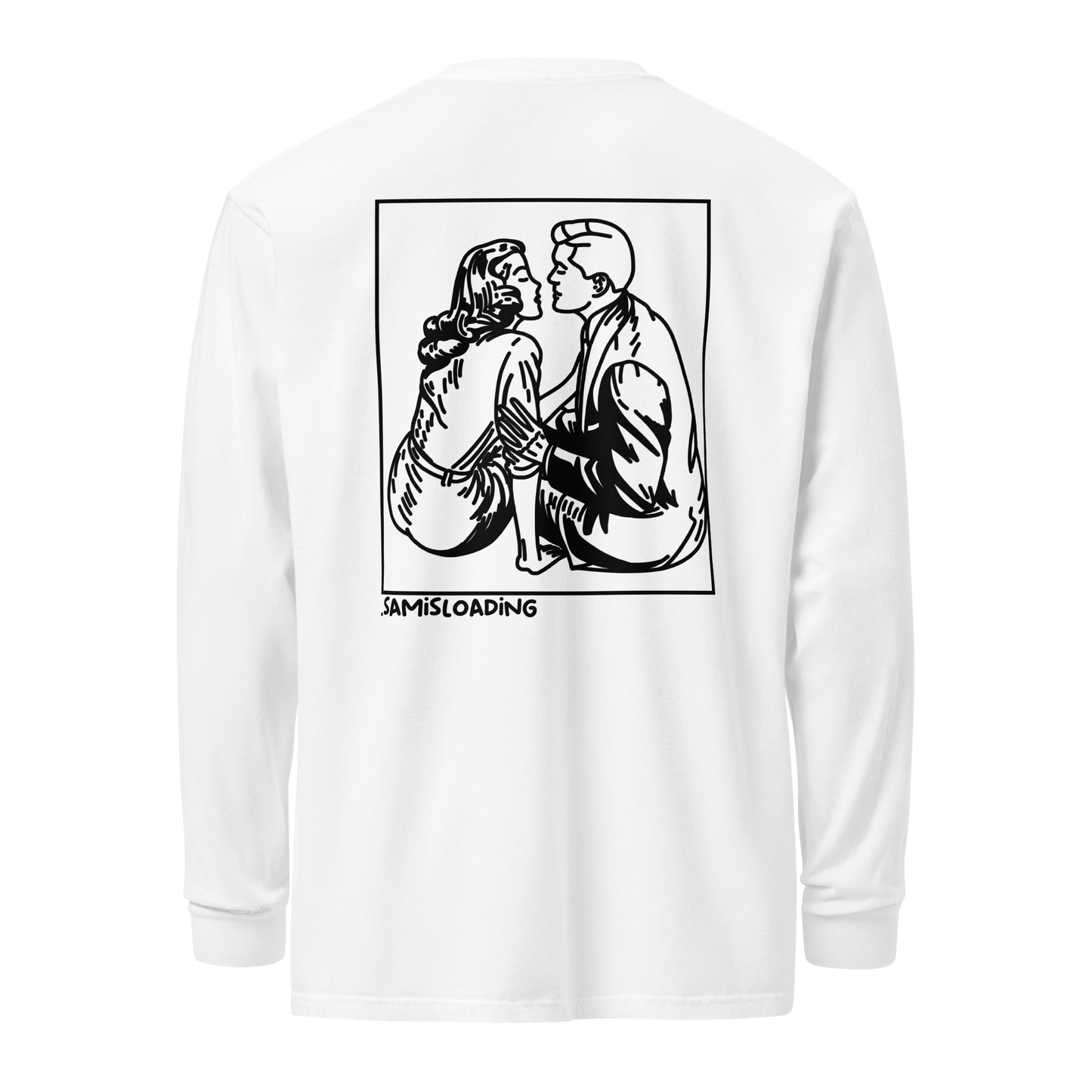 'The kiss' Long-Sleeve Shirt