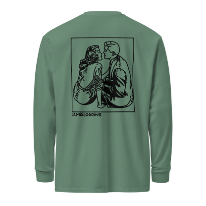 'The kiss' Long-Sleeve Shirt