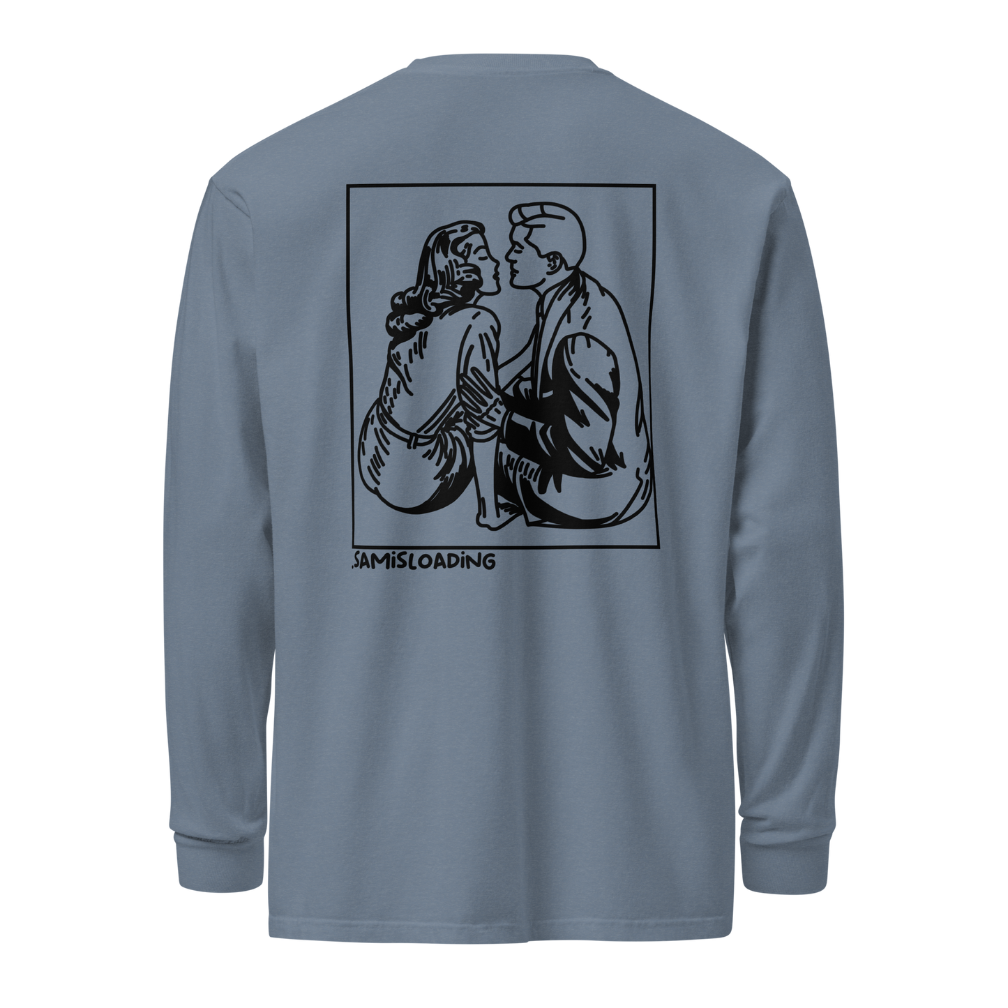 'The kiss' Long-Sleeve Shirt